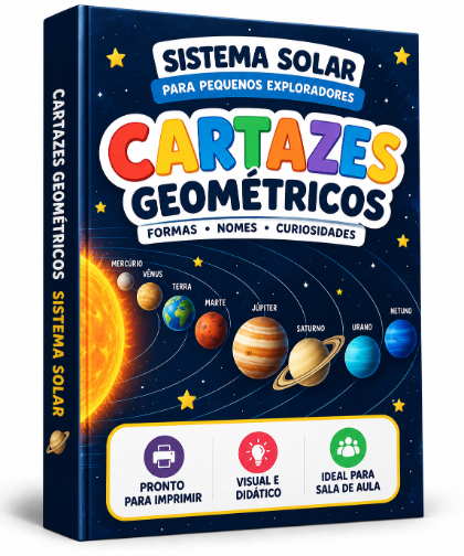 Capa dos Cartazes do Sistema Solar