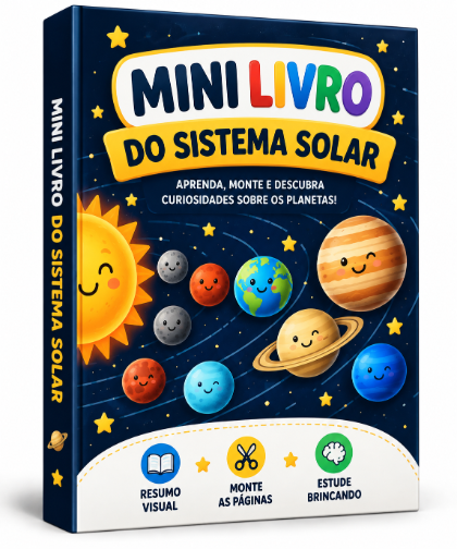 Capa do Mini Livro do Sistema Solar